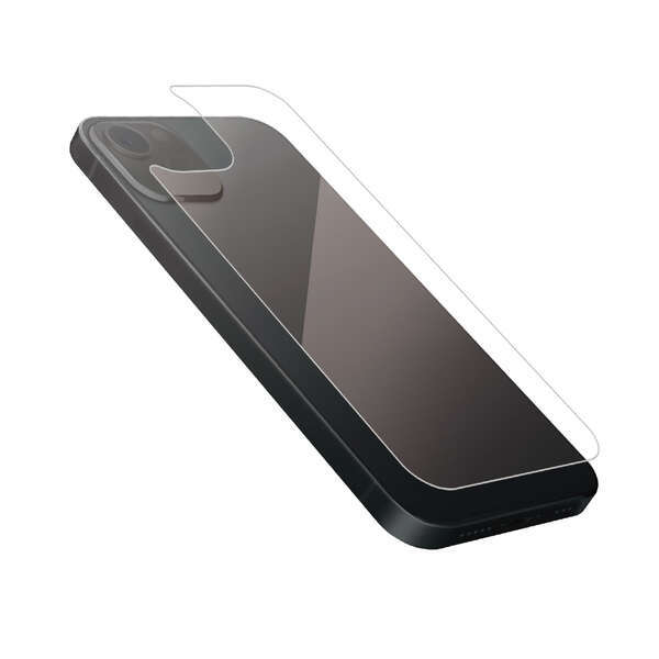 エレコムiPhone14ガラスフィルム蓄光フレームブルーライトカットPM-A22AFLGPBL/iPhone14背面用ガラスフィルムゴリラガラスPM-A22AFLGOUCR