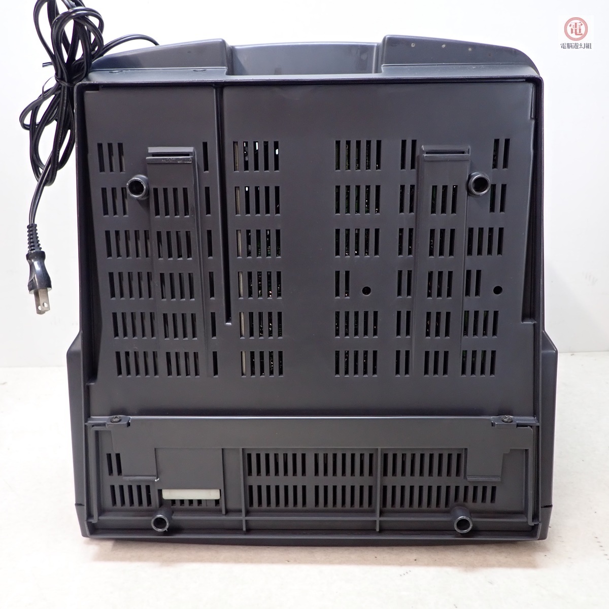 ○SHARP キャラクターディスプレイ 14M-511B 通電不可 デジタル8ピン ブラウン管モニター ジャンク パーツ取りにどうぞ【40