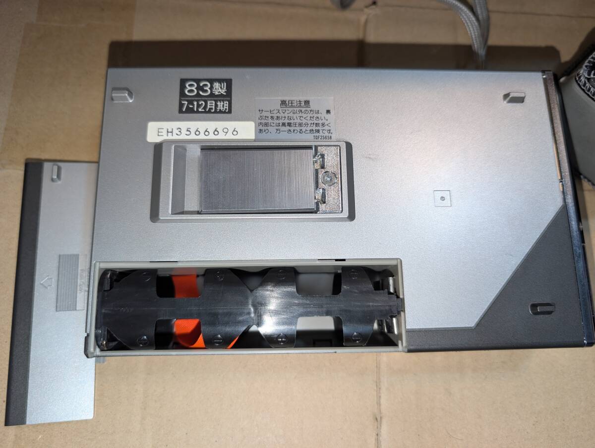  Showa Retro Matsushita электро- контейнер National цвет телевизор TR-101CT