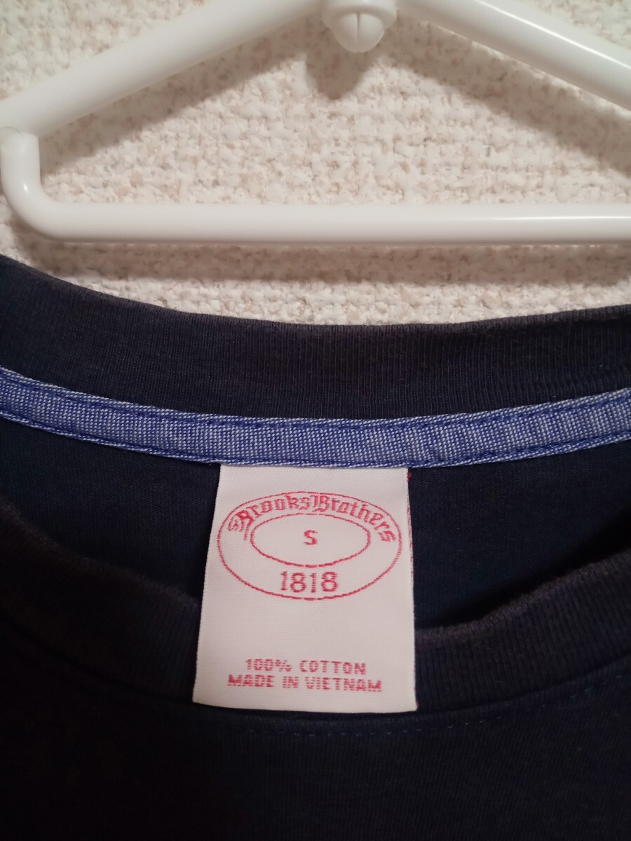 Brooks Brothers　ブルックスブラザーズ　ネイビー半袖Tシャツ　サイズS