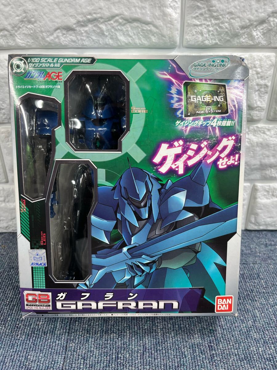 新品未開封 バンダイ ガンダムAGE ゲイジングビルダー1/100 ガフラン[060250619]_画像1