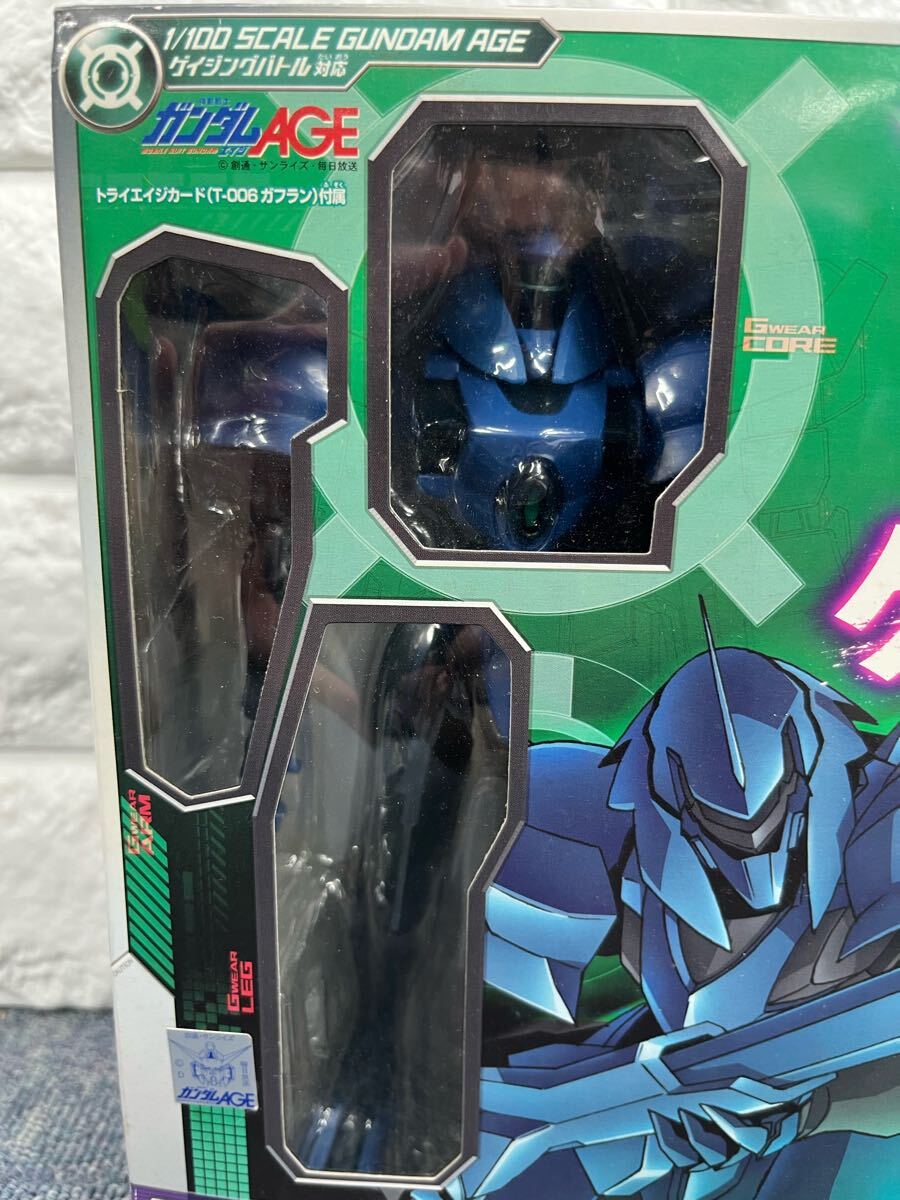 新品未開封 バンダイ ガンダムAGE ゲイジングビルダー1/100 ガフラン[060250619]_画像7