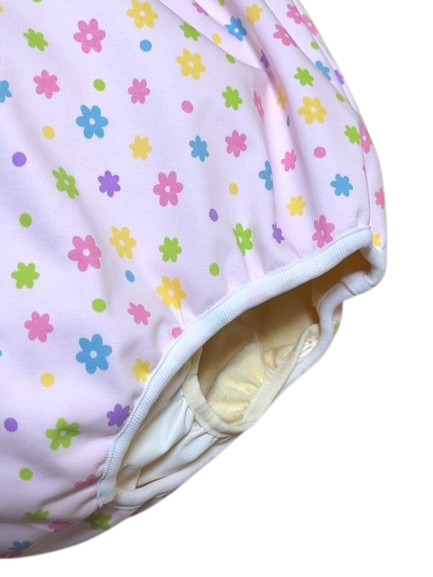 ★大人用 おむつカバー パンツタイプ 花柄 Aサイズ ウエスト70-95cm