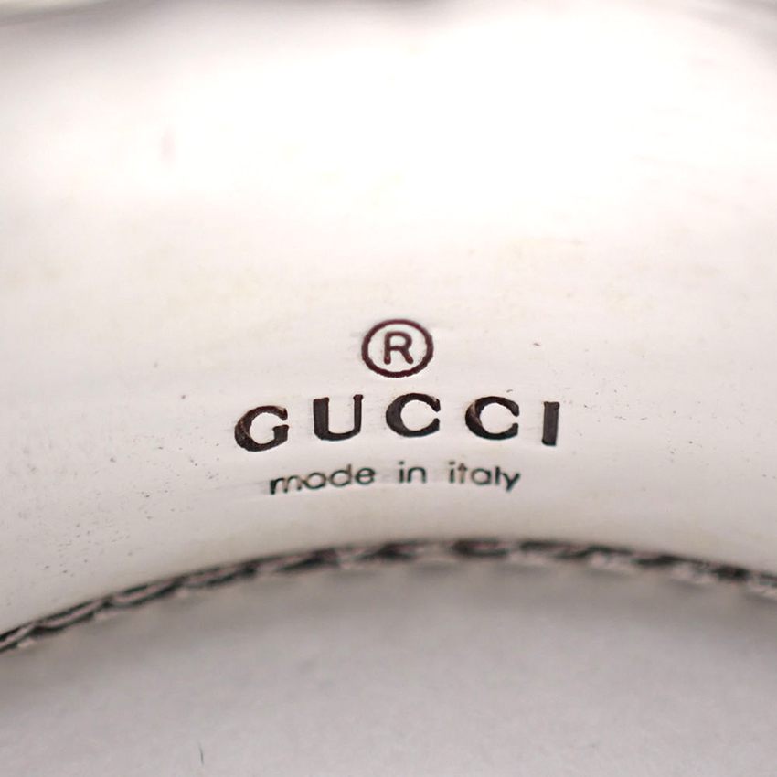 【中古】GUCCI/グッチ 925 スネーク リング /19號/g513-62