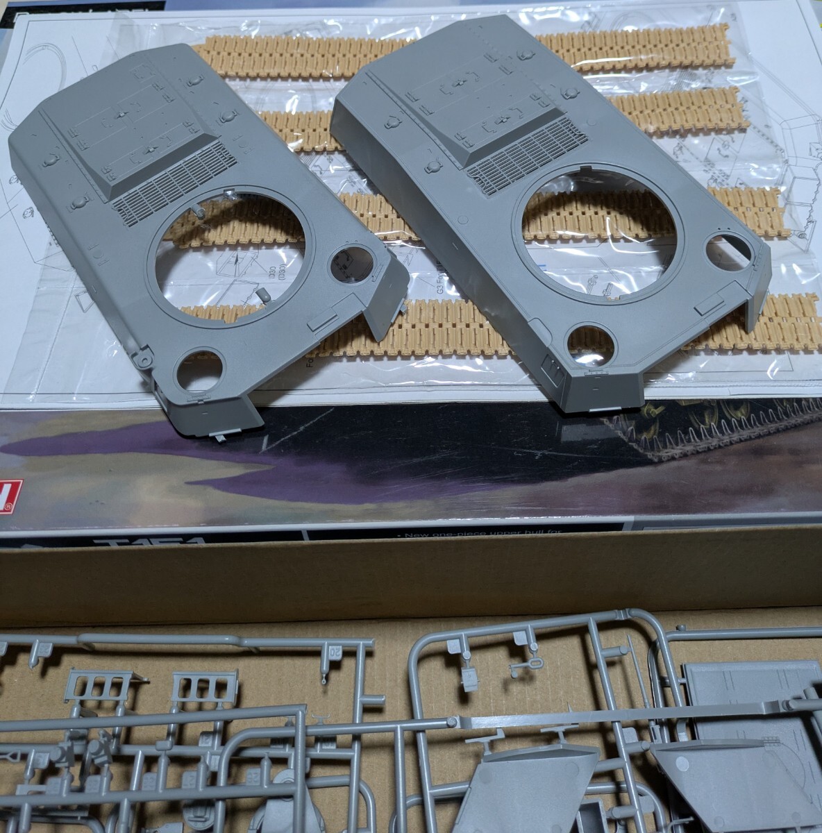  Dragon 1/35 America T1E1. произведение -слойный танк сборный по среди пути товар Junk 