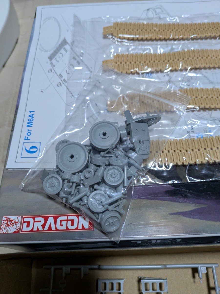  Dragon 1/35 America T1E1. произведение -слойный танк сборный по среди пути товар Junk 