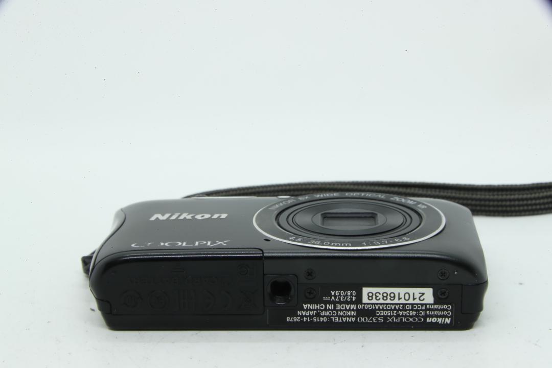 S2019】Nikon COOLPIX S3700 充電器付属 ニコン クールピクス ニコン