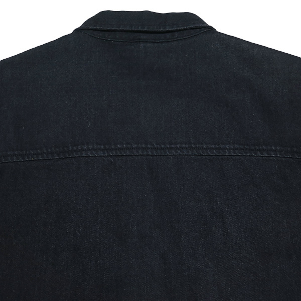 WTAPS ダブルタップス 23SS WCPO/LS/COTTON.DENIM ダブルシーピーオー ロングスリーブ コットン デニム シャツ ブラック 長袖 Junz_画像7
