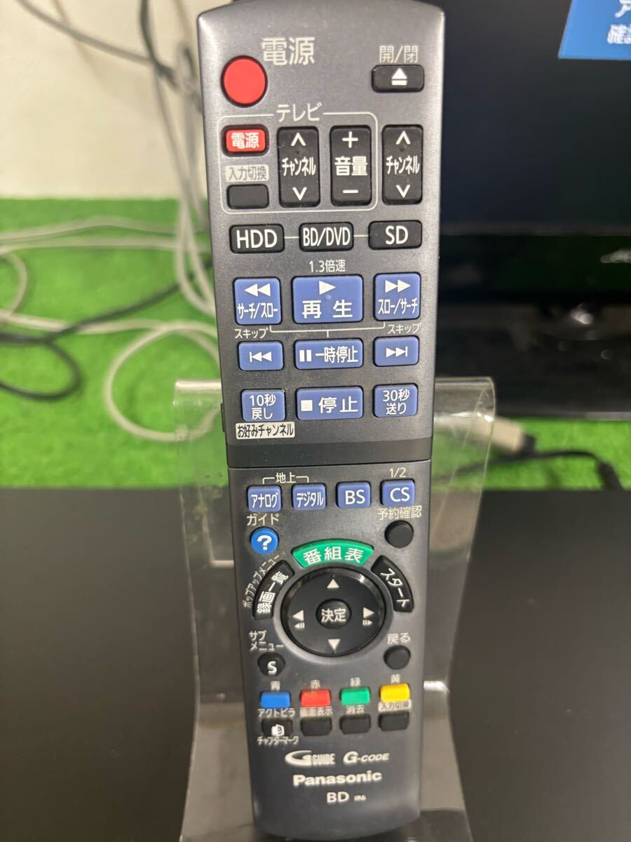 【B1331】 Panasonic パナソニック DVDレコーダー DMR-XE100 ※HDD初期化済み※リモコン互換機付き 中古現(xiàn)狀品
