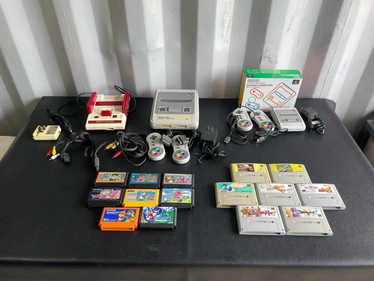  б/у товар * Super Famicom Famicom Classic Mini soft продажа комплектом Nintendo nintendo игра машина контроллер SFC Nintendo 