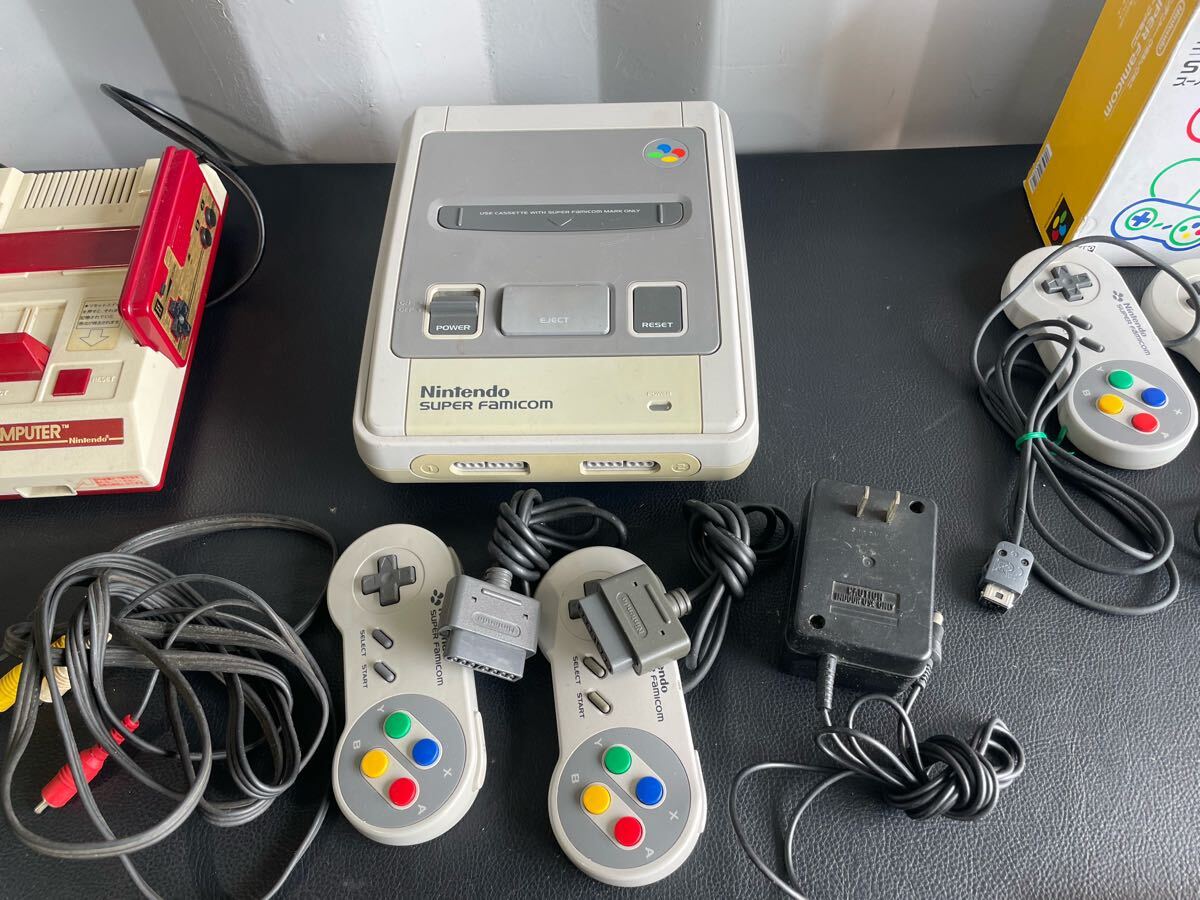  б/у товар * Super Famicom Famicom Classic Mini soft продажа комплектом Nintendo nintendo игра машина контроллер SFC Nintendo 