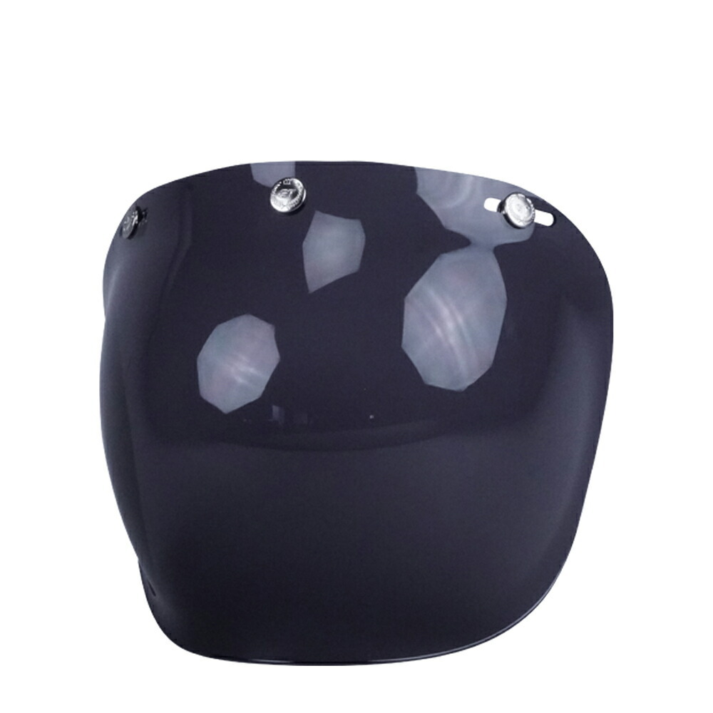 スモールジェットヘル ジェットヘルメット パールホワイト バブル付き ダークスモーク 送料無料 GT301 ヘルメット ノスタルジック GT-301