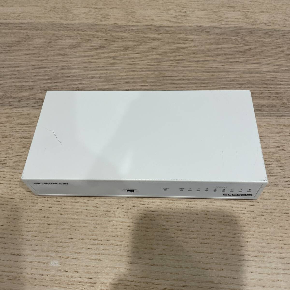 E905 Elecom переключение ступица EHC-F08MN-HJW ELECOM переключение ступица сетевой концентратор сообщение оборудование интернет PC сеть 