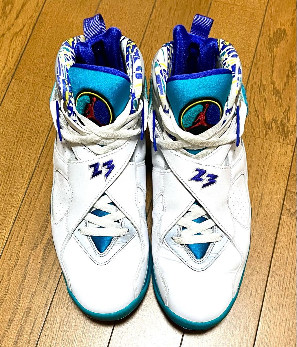【数回使用】JORDAN Nike Air Jordan 8 Aqua