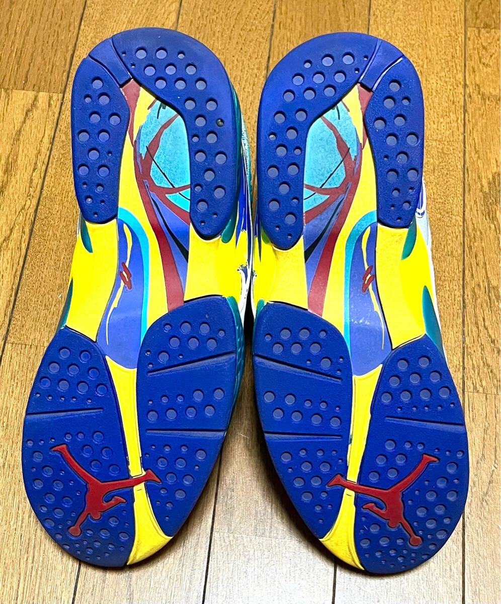 【数回使用】JORDAN Nike Air Jordan 8 Aqua
