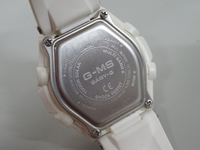 ジャンク 2點(diǎn)セット まとめて CASIO カシオ Baby-G ベビーG G-MS MSG-W200G MSG-W200CG マルチバンド6 タフソーラー レディース 腕時(shí)計(jì)