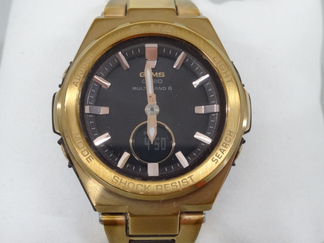ジャンク 2點(diǎn)セット まとめて CASIO カシオ Baby-G ベビーG G-MS MSG-W200G MSG-W200CG マルチバンド6 タフソーラー レディース 腕時(shí)計(jì)
