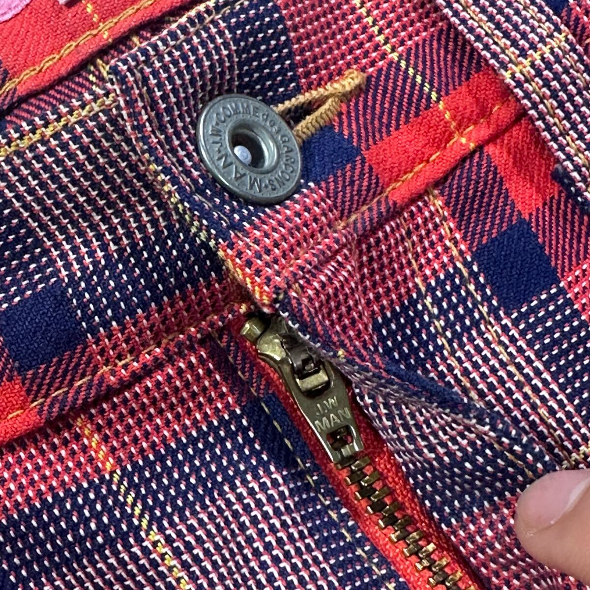 2002 junya watanabe man ジュンヤ chain plaid shorts 初期 debut collection comme des garon japan archive 希少 03ss