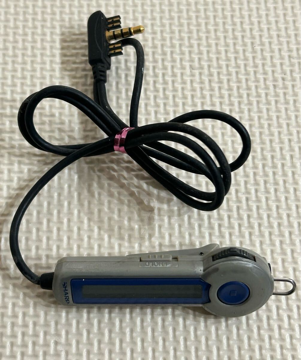 1円? SHARP シャープ MD-MT831-A ポータブルMDプレーヤー レコーダー 現(xiàn)狀品 ウォークマン 通電確認(rèn)済み リモコン付き