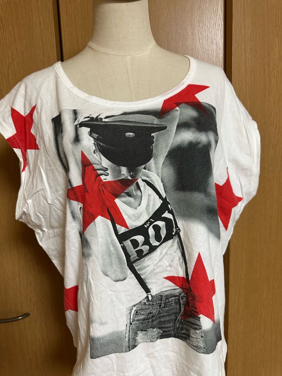 *JOYRICH Joy Ricci cut and sewn футболка XS*
