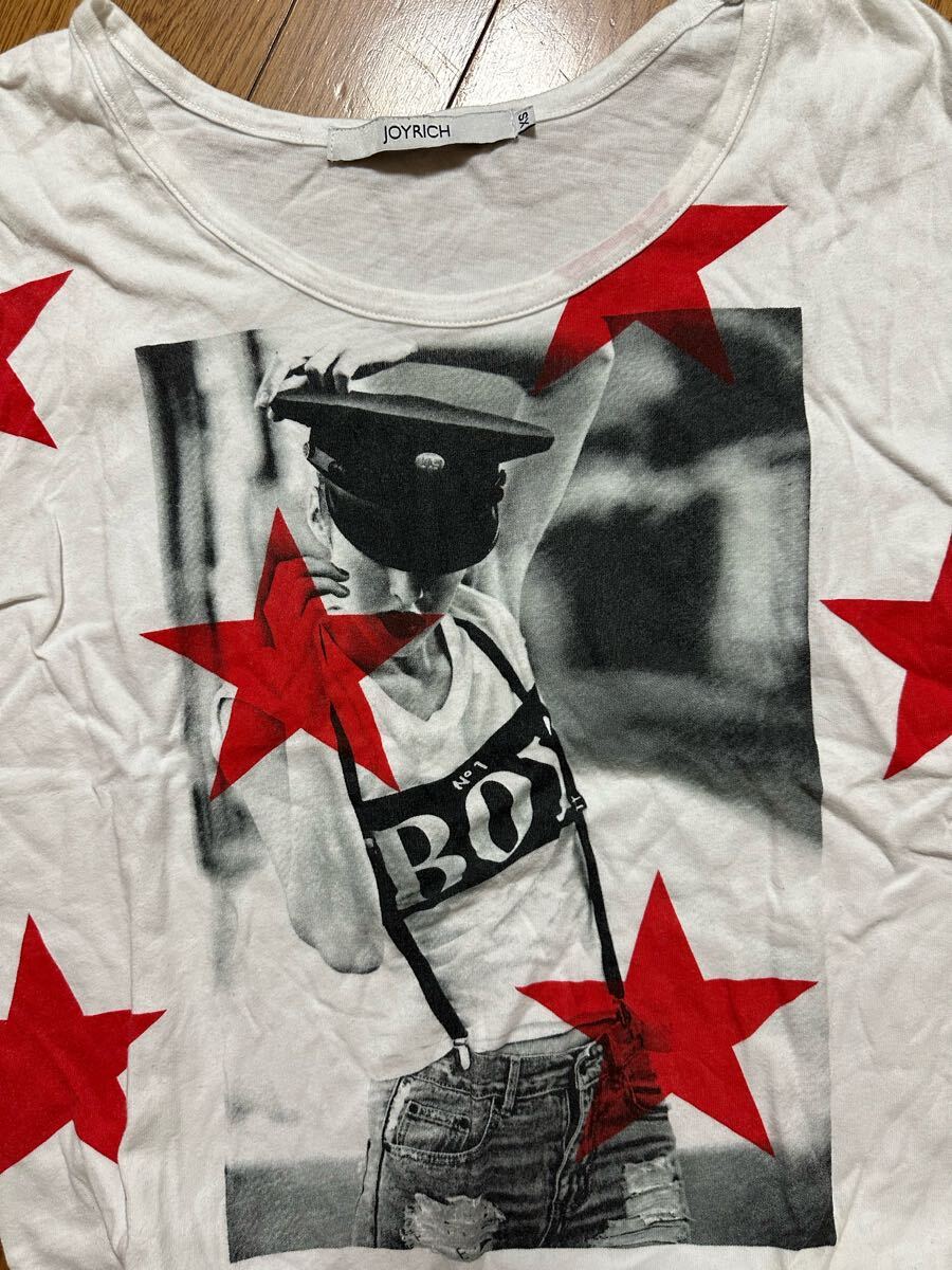 *JOYRICH Joy Ricci cut and sewn футболка XS*