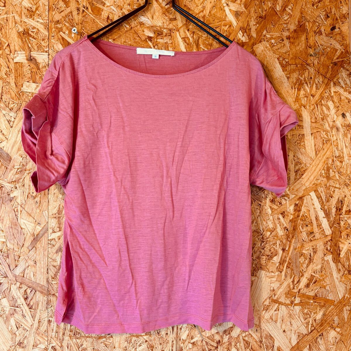 NATURAL BEAUTY 半袖 Tシャツ サーモンピンク　半袖Tシャツ　レディース　トップス　4501