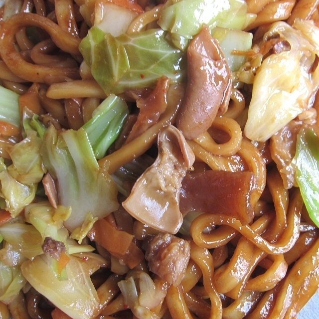  очень популярный.!! B класс гурман [ корова гормон udon 1.2kg] 5 порции 