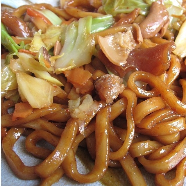  очень популярный.!! B класс гурман [ корова гормон udon 1.2kg] 5 порции 