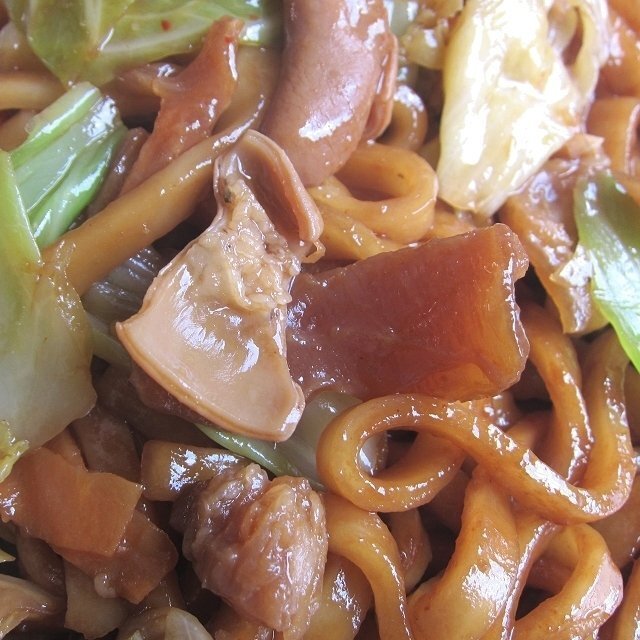  очень популярный.!! B класс гурман [ корова гормон udon 1.2kg] 5 порции 