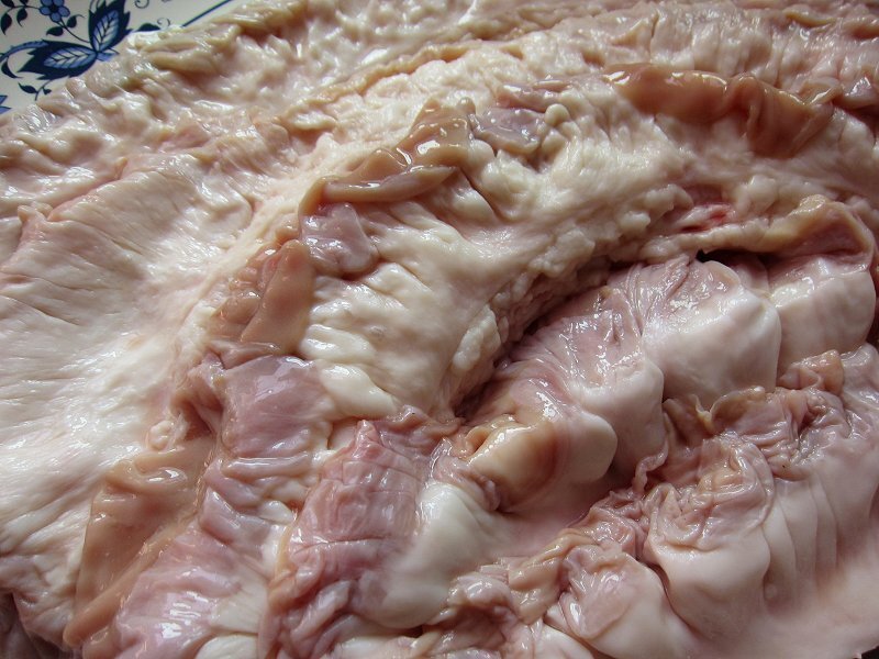 焼肉?BBQ「谷物肥育 小腸開キ 7kg」プロ用　メキシコ産　もちろんモツ鍋最高?。? bimg=