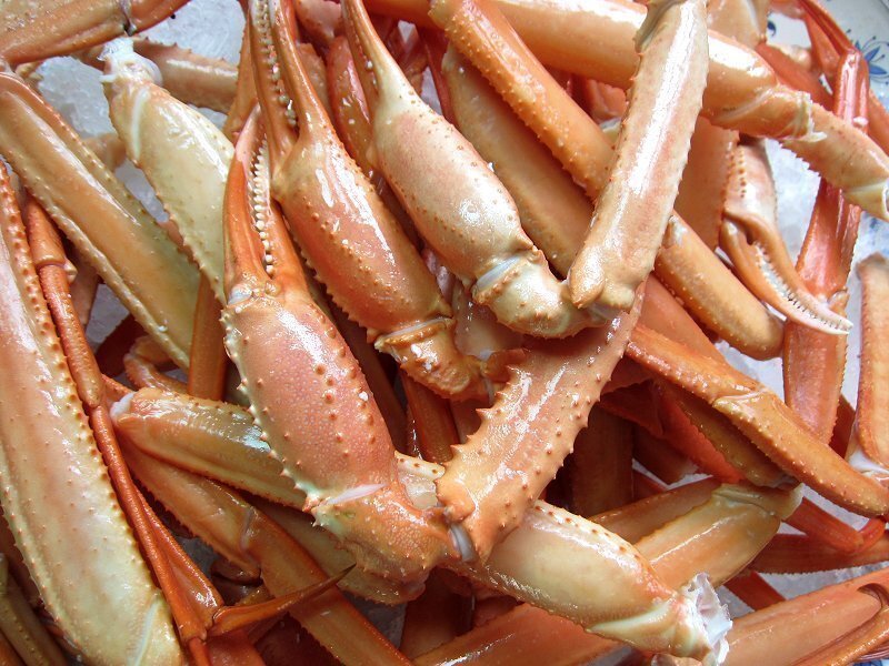 殻付き足3kg(冷凍)　蟹の本場(chǎng)、境港産