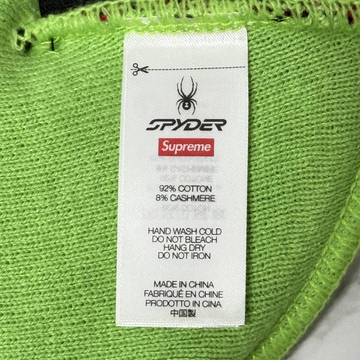 【未使用品】SUPREME シュプリーム【Spyder Beanie Green】24AW スパイダー ビーニー グリーン