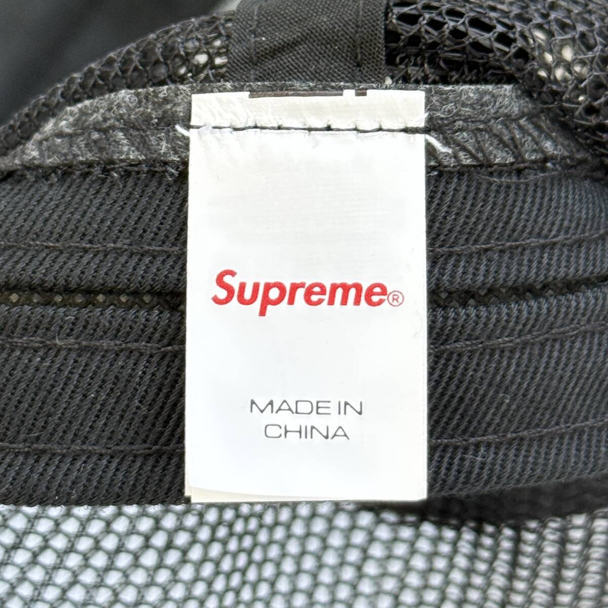 【未使用品】SUPREME シュプリーム【Vaquero Mesh Back 5-Panel】25SS バケロ メッシュ キャップ ブラック