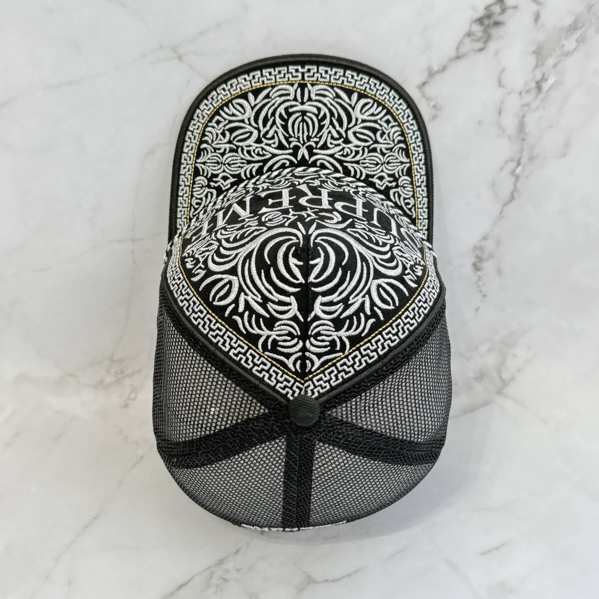 【未使用品】SUPREME シュプリーム【Vaquero Mesh Back 5-Panel】25SS バケロ メッシュ キャップ ブラック