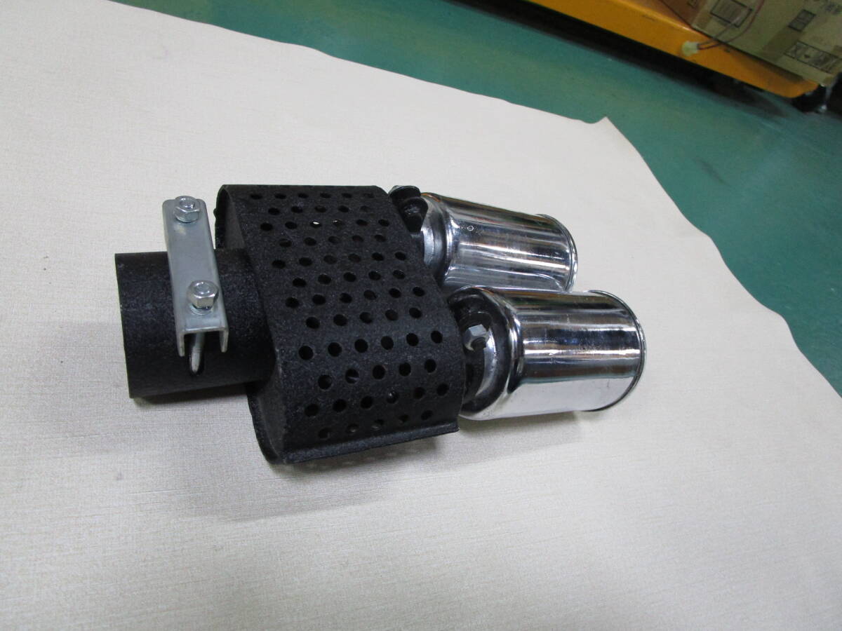 中古 取付未確認(rèn) マフラーカッター 昭和 レトロ 當(dāng)時(shí)物
