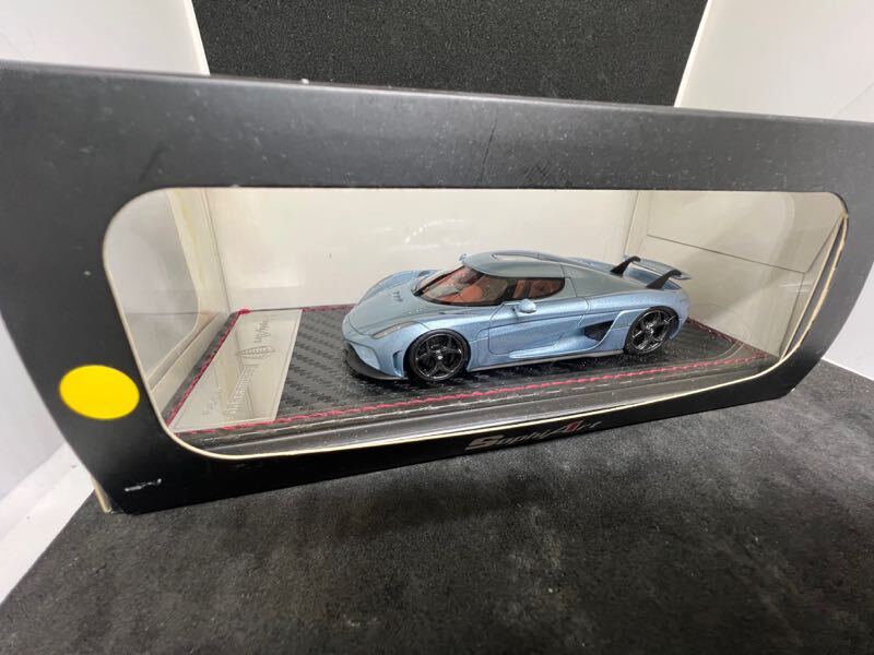 SophiArt Frontier -to1/43 resin конечный продукт ke-nigse серый ge-laKoenigsegg Regera металлик голубой 