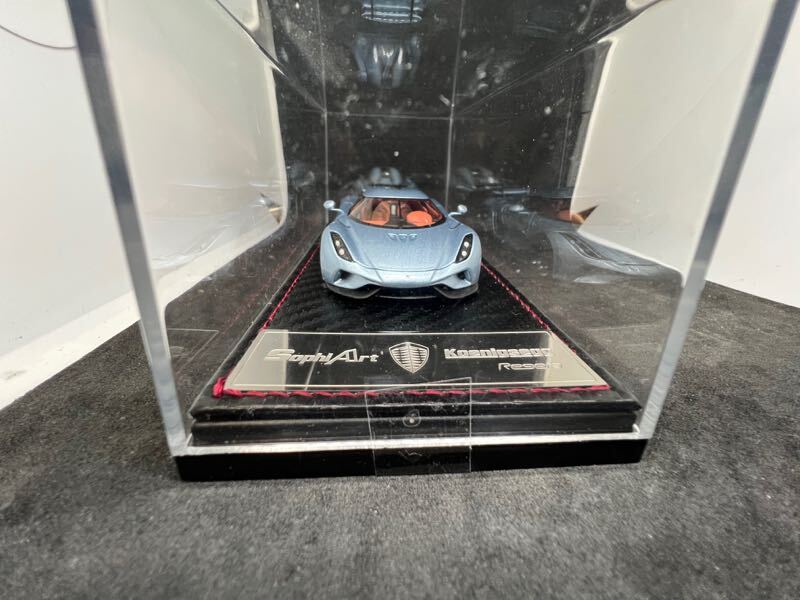 SophiArt Frontier -to1/43 resin конечный продукт ke-nigse серый ge-laKoenigsegg Regera металлик голубой 
