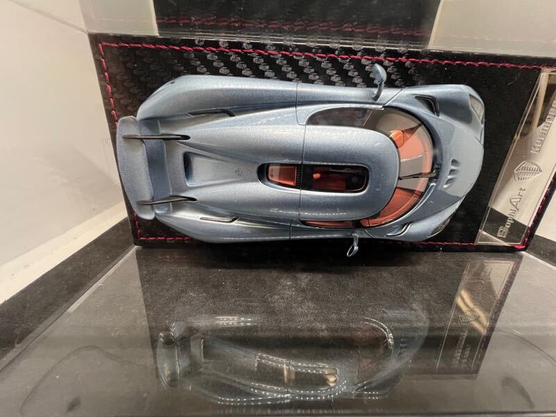 SophiArt Frontier -to1/43 resin конечный продукт ke-nigse серый ge-laKoenigsegg Regera металлик голубой 