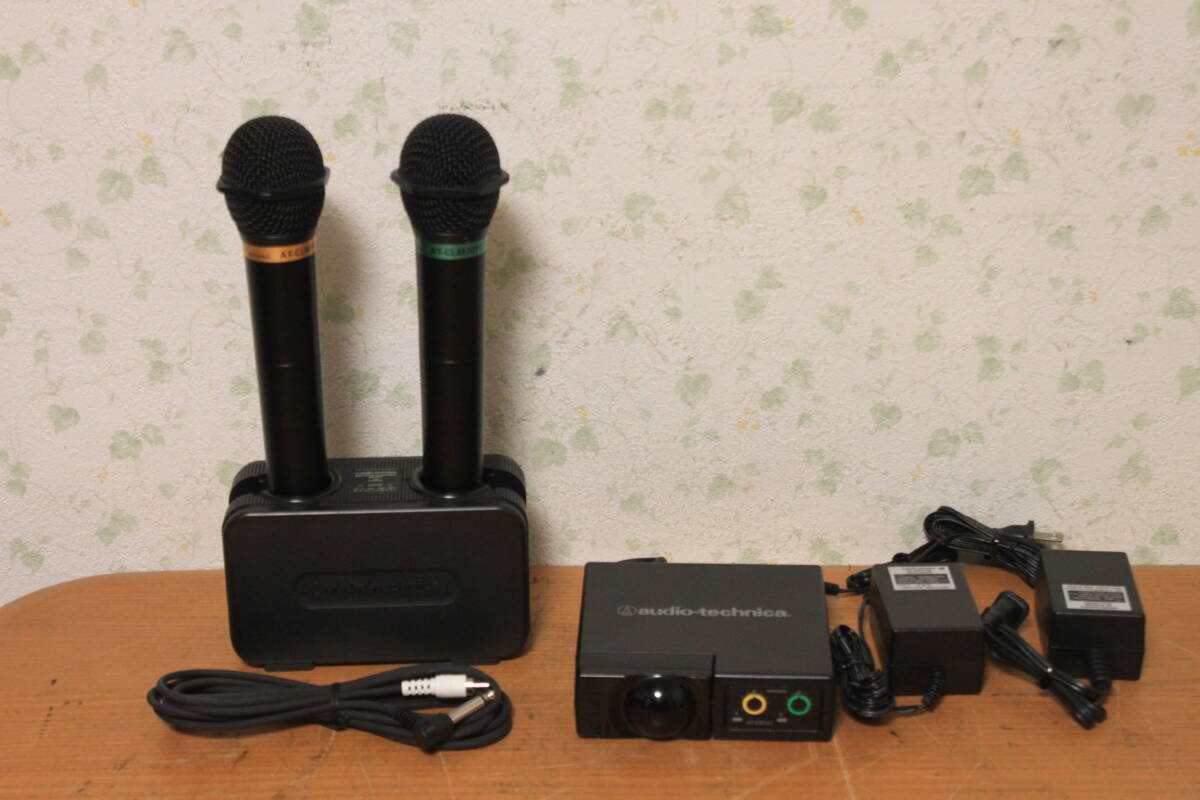 オーディオテクニカ AT-CR701　制の赤外線ワイヤレスマイクセット動(dòng)作品