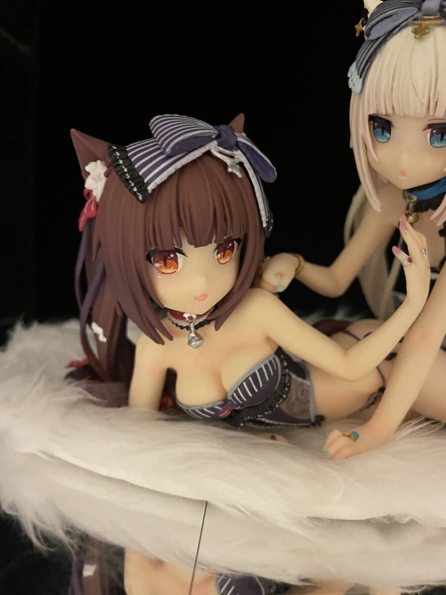 【1円スタート】【極美品】ねこパラ　ショコラ　バニラ　フィギュア　ランジェリー　美少女　貓耳　美尻　美腳　甘エロ　トロ顔　セクシー