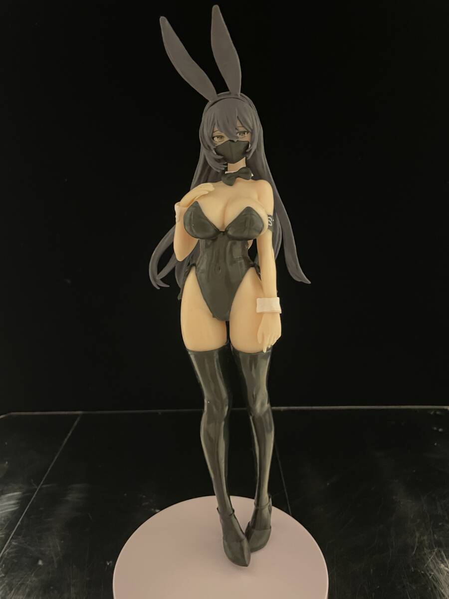 【1円スタート】【極美品】黒バニー 后輩ちゃん 美少女 フィギュア フェチ 絶対領(lǐng)域 太もも 魅惑ボディ ニーハイ 巨乳 甘顔フェイス ぴち尻
