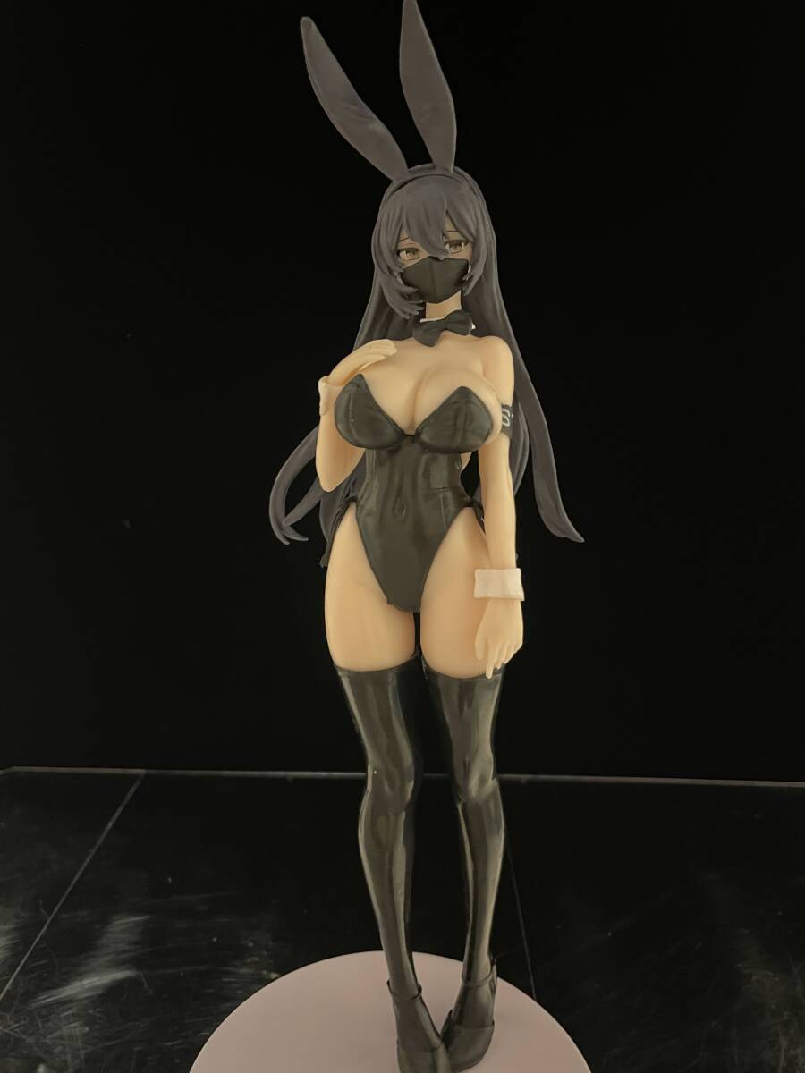 【1円スタート】【極美品】黒バニー 后輩ちゃん 美少女 フィギュア フェチ 絶対領(lǐng)域 太もも 魅惑ボディ ニーハイ 巨乳 甘顔フェイス ぴち尻