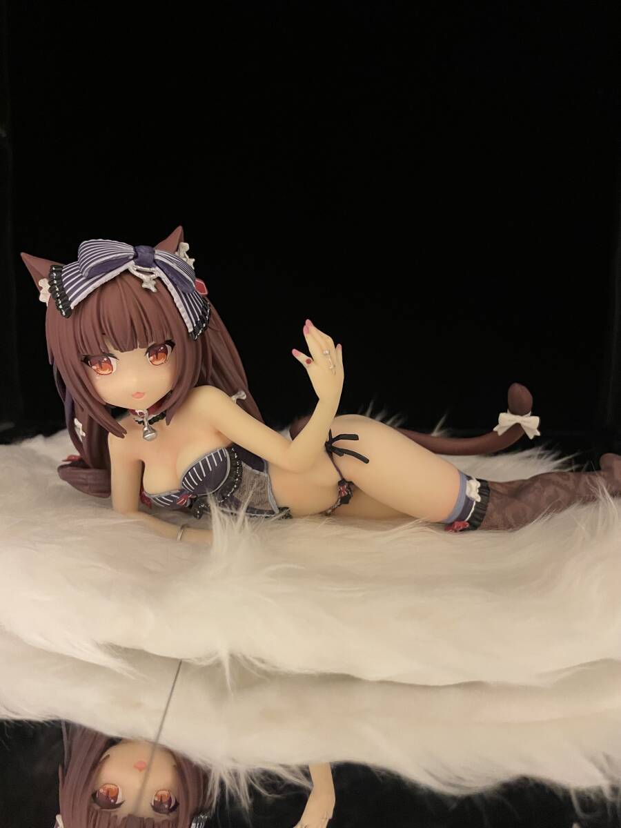 【1円スタート】【極美品】　ねこパラ　ショコラ　バニラ　フィギュア　ランジェリー　美少女　貓耳　美尻　美腳　甘エロ　セクシー　