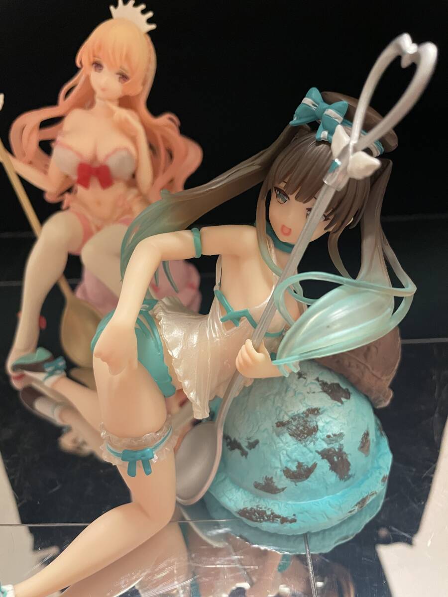 【1円スタート】【極美品】甘エロ姉妹 いちごみるく＆ちょこみんと 2體セット 巨乳 妹系 キャストオフ スケベランジェリー 美少女
