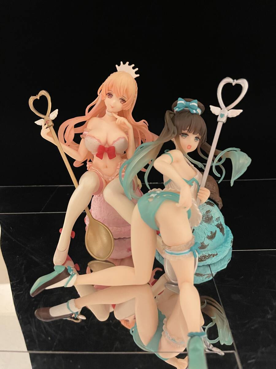 【1円スタート】【極美品】甘エロ姉妹 いちごみるく＆ちょこみんと 2體セット 巨乳 妹系 キャストオフ スケベランジェリー 美少女