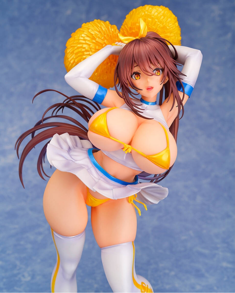 【1円スタート】【極美品】サンシャインチアリーダー　チア娘 巨乳 谷間 食い込み 太もも わき 汗 フィギュア えちえち 制服 美少女