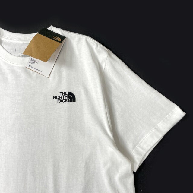 1円～!売切!【正規(guī)新品】THE NORTH FACE◆S/S NOVELTY GRAPHIC TEE 半袖 Tシャツ US限定 グラフィック ハーフドームロゴ(XL)白 180902-15