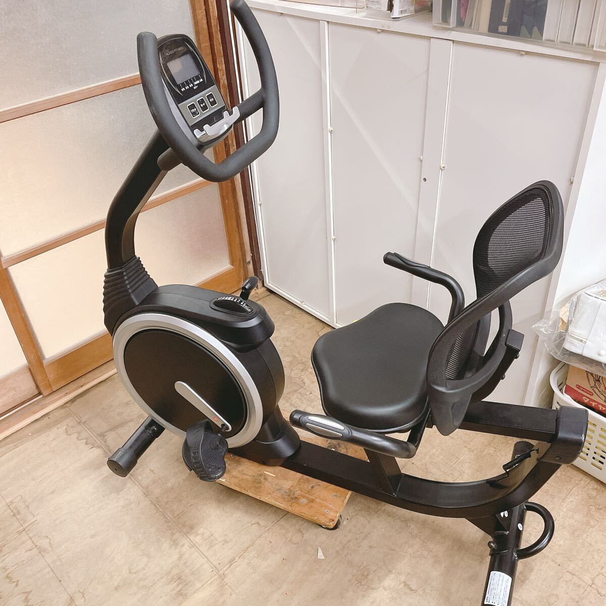 直接引取限定?茨城県南?動(dòng)作OK◆アルインコ ALINCO リカンベントバイク7020 AHE7020 エアロバイク フィットネスバイク 家庭用◆P-I
