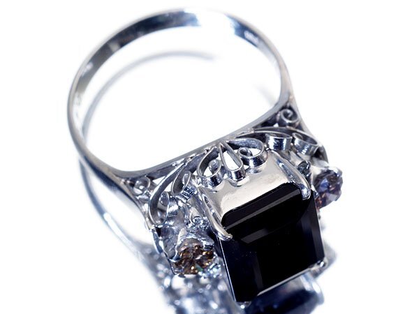 【ジュエリー極】ディープグリーン煌く！大粒良質(zhì)天然グリーントルマリン3.45ct＆2色ダイヤ0.45ct 高級Pt900リング k285ovlm【送料無料】