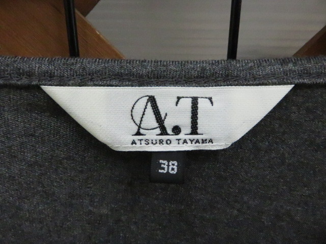 アツロウ タヤマ A.T レディーストップス カットソー 38サイズ表記 〇YR-05679〇